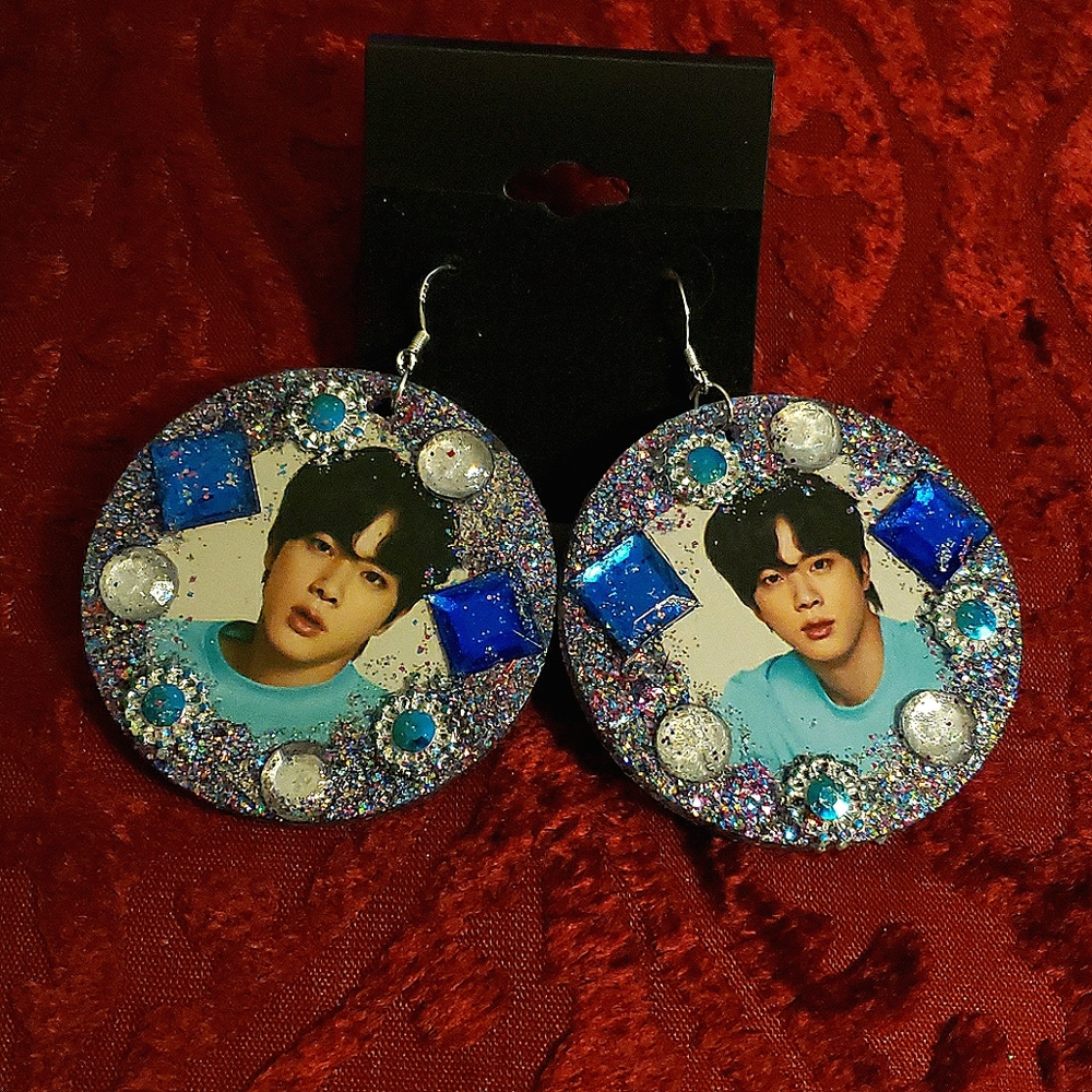 BTS Sparkling Jin Earrings